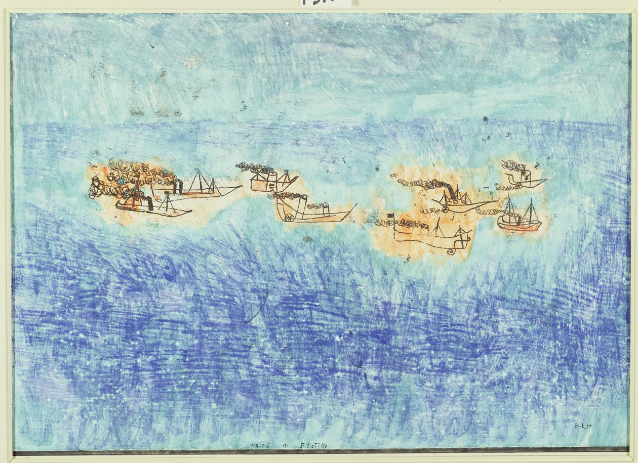 Flotila od Paul Klee