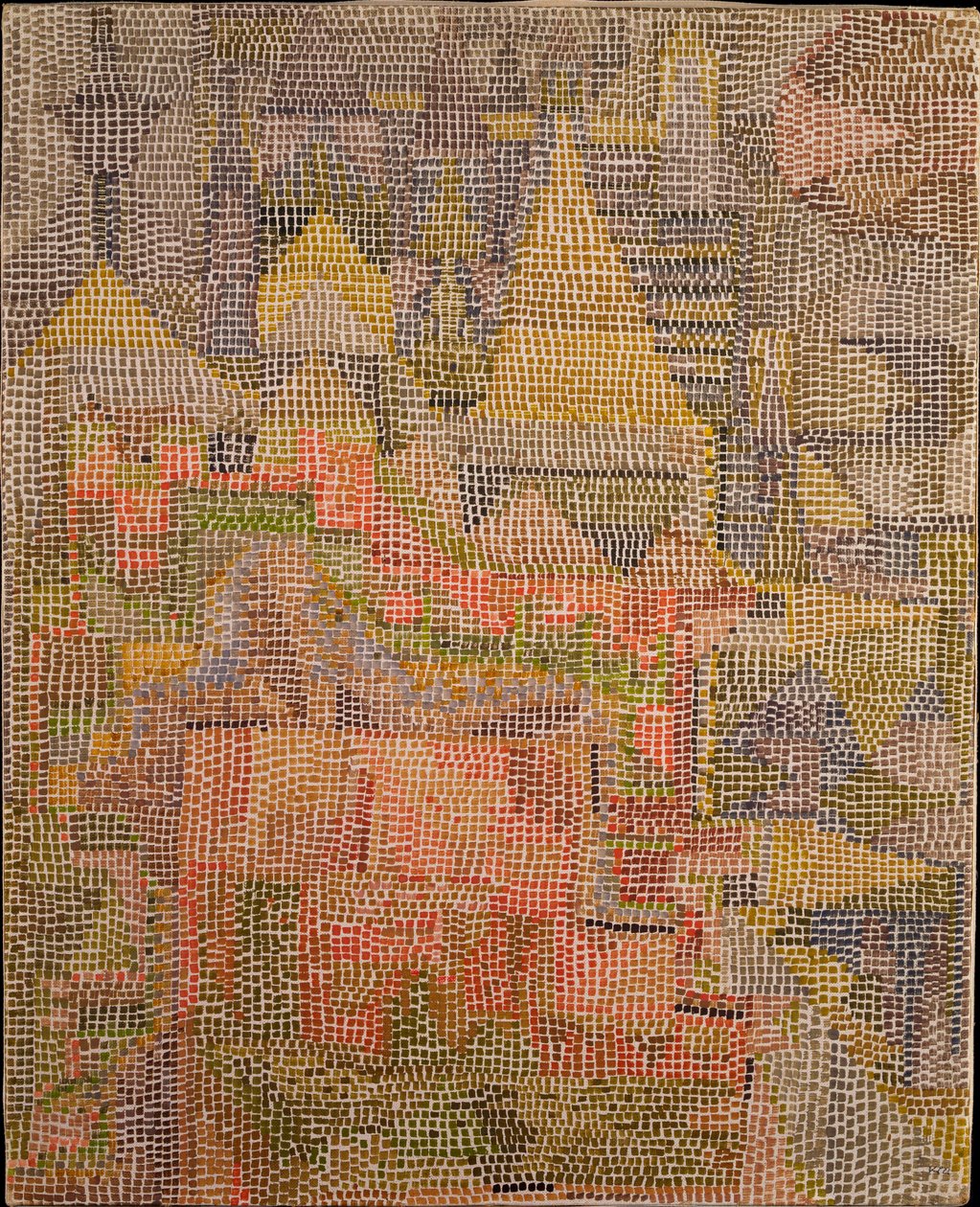 Zámecká zahrada od Paul Klee