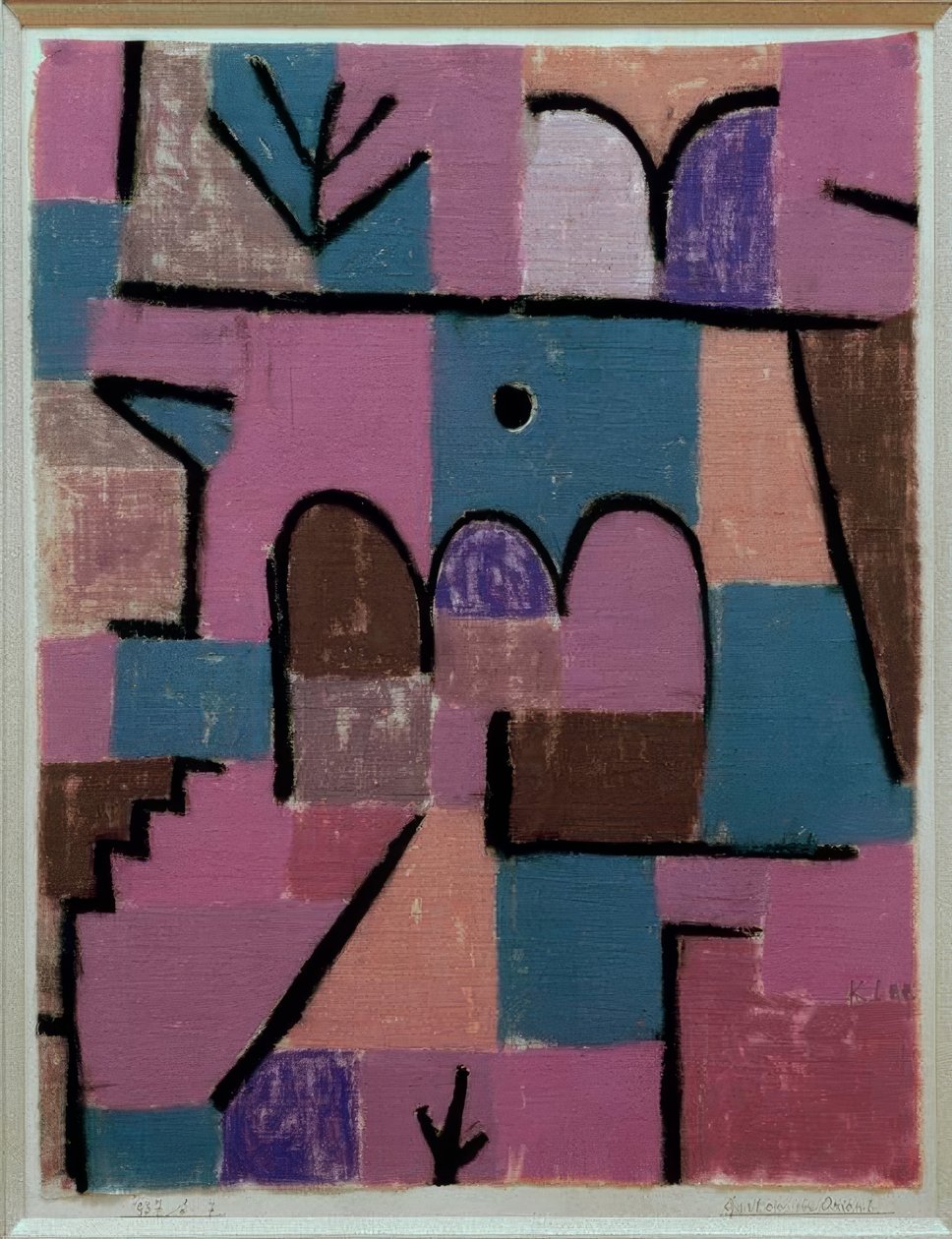 Zahrada v Orientu od Paul Klee