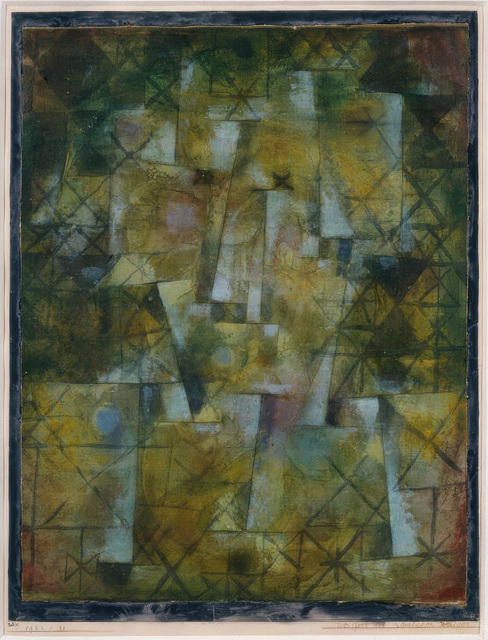 Bůh severního lesa od Paul Klee