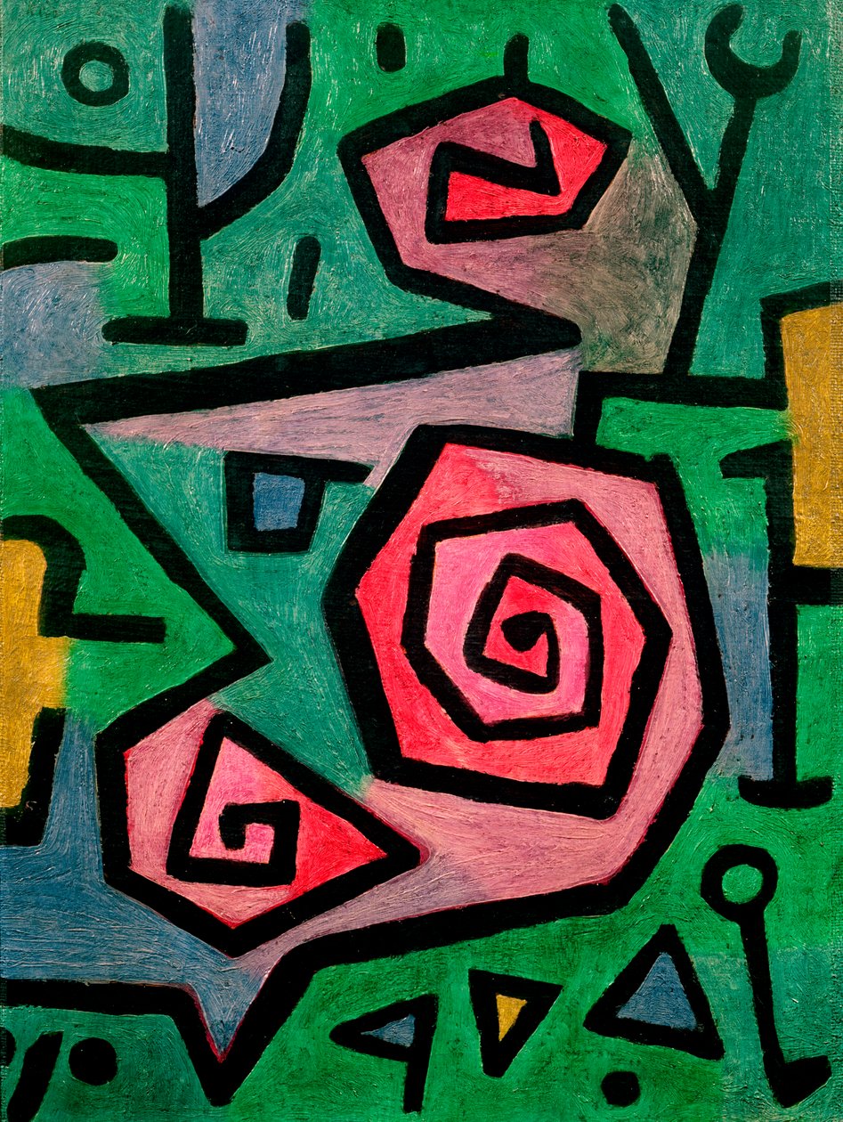 Heroic Roses od Paul Klee