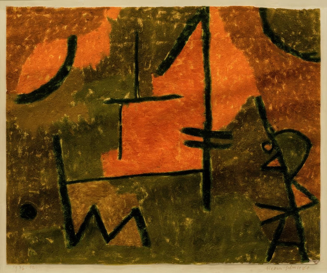 Čarodějnice kují od Paul Klee