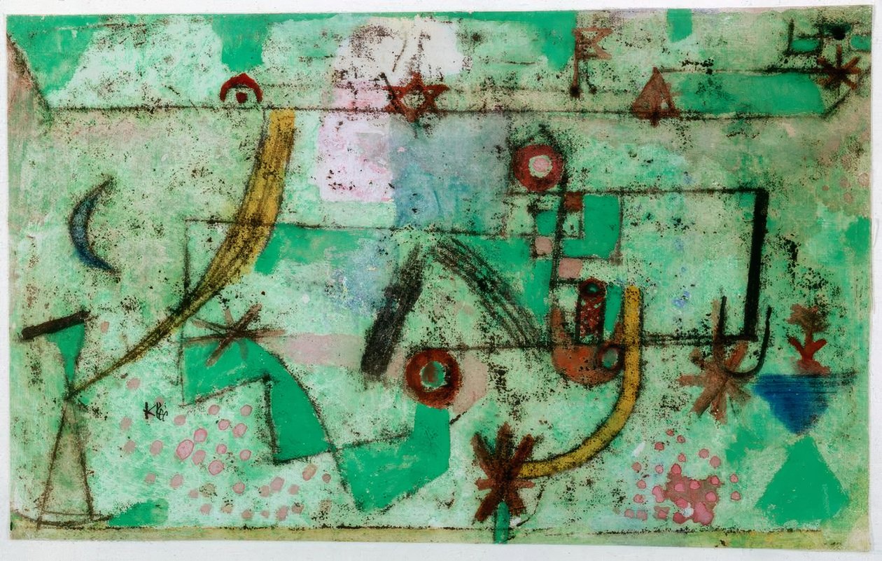 V Bachově stylu od Paul Klee