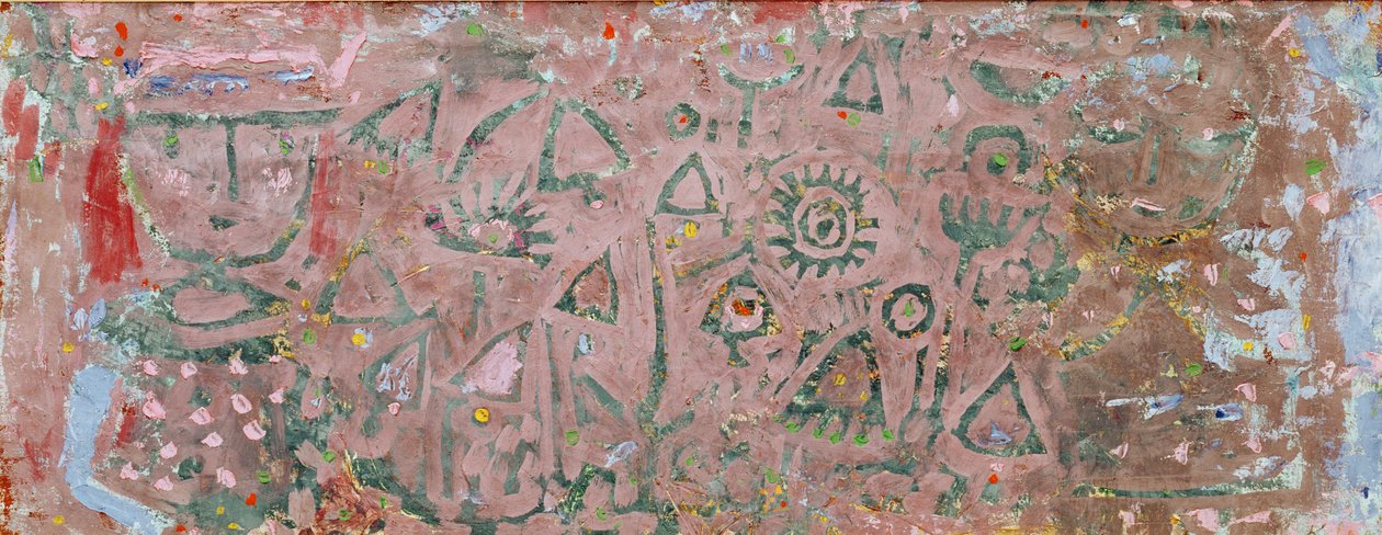 V květinové zahradě od Paul Klee