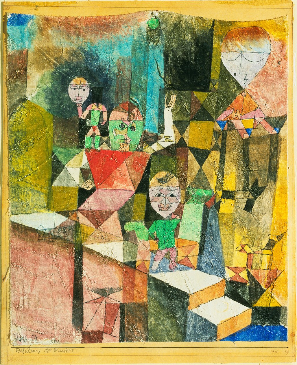 Introducing the Miracle Introducing the Miracle, 1916. od Paul Klee