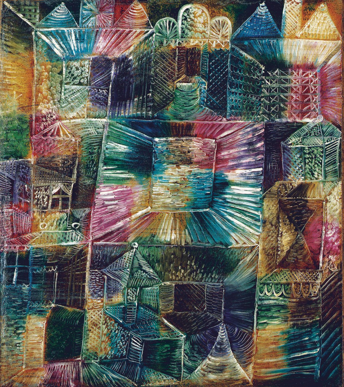 Kiosk-Architektura od Paul Klee