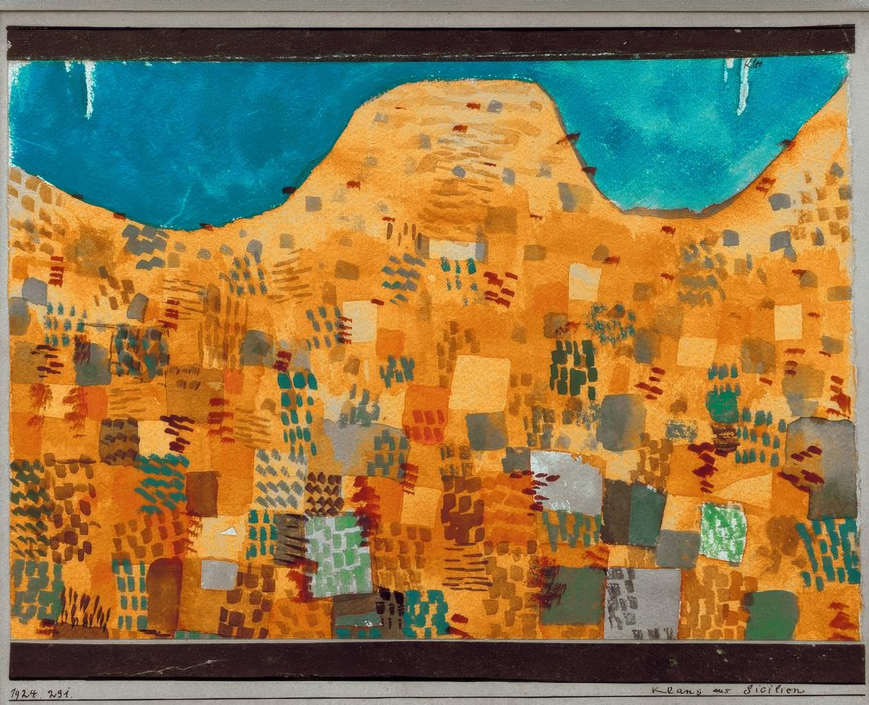 Zvuk ze Sicílie od Paul Klee