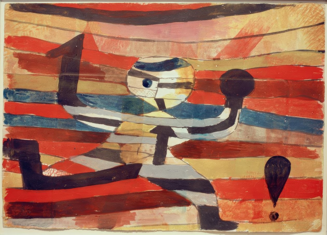 běžec od Paul Klee