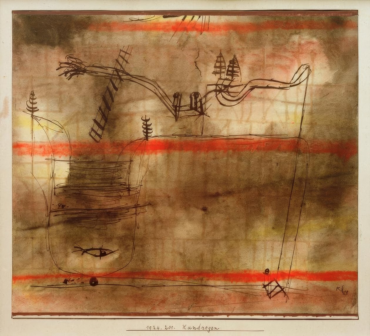 Landregen od Paul Klee