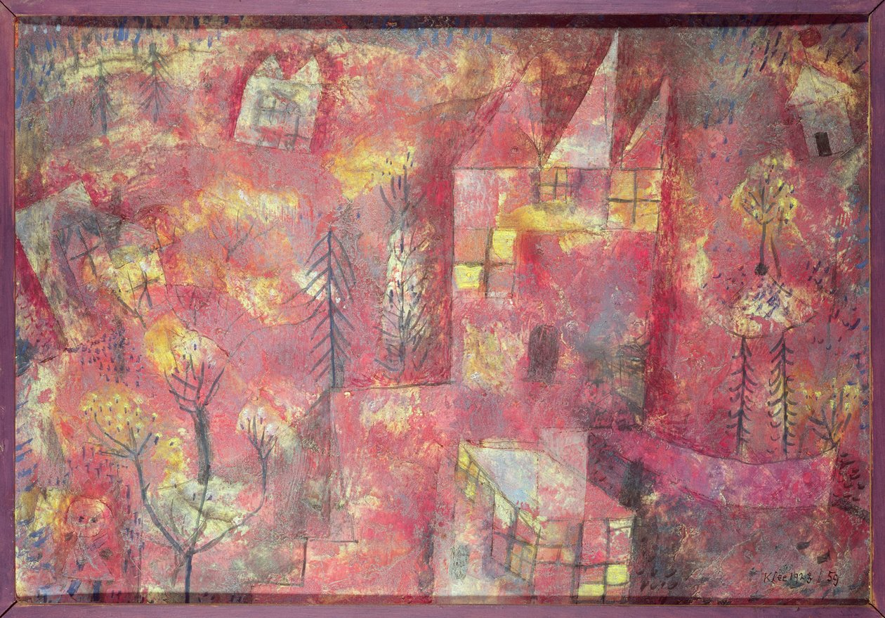 Krajina s dítětem od Paul Klee