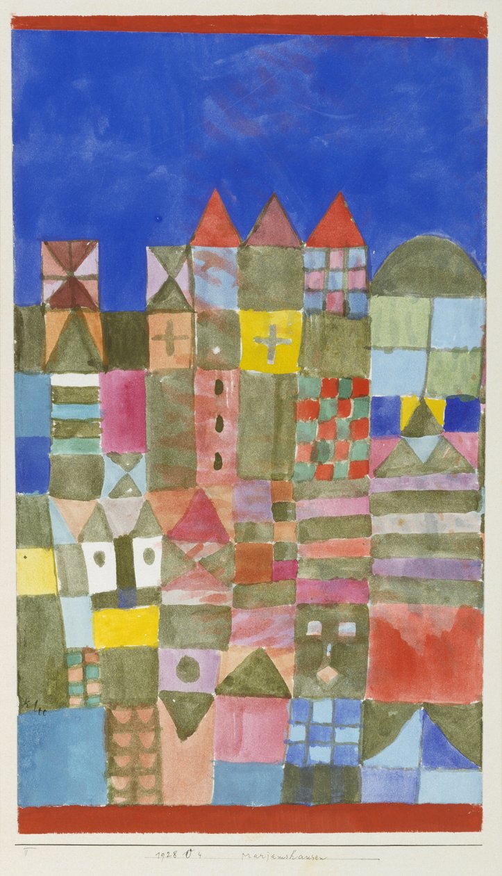 Dům Mariam od Paul Klee
