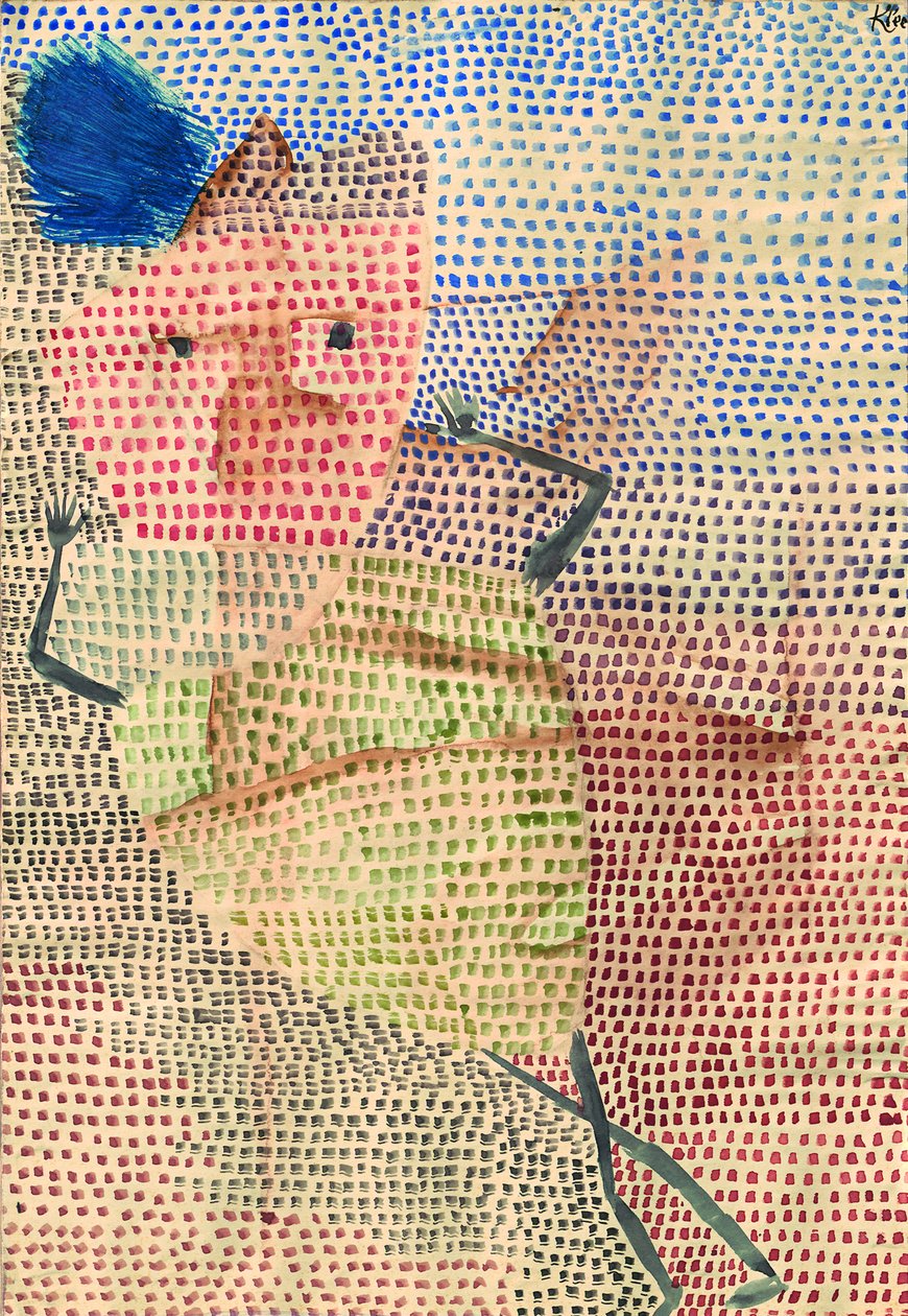 Maska Louse, 1931 od Paul Klee