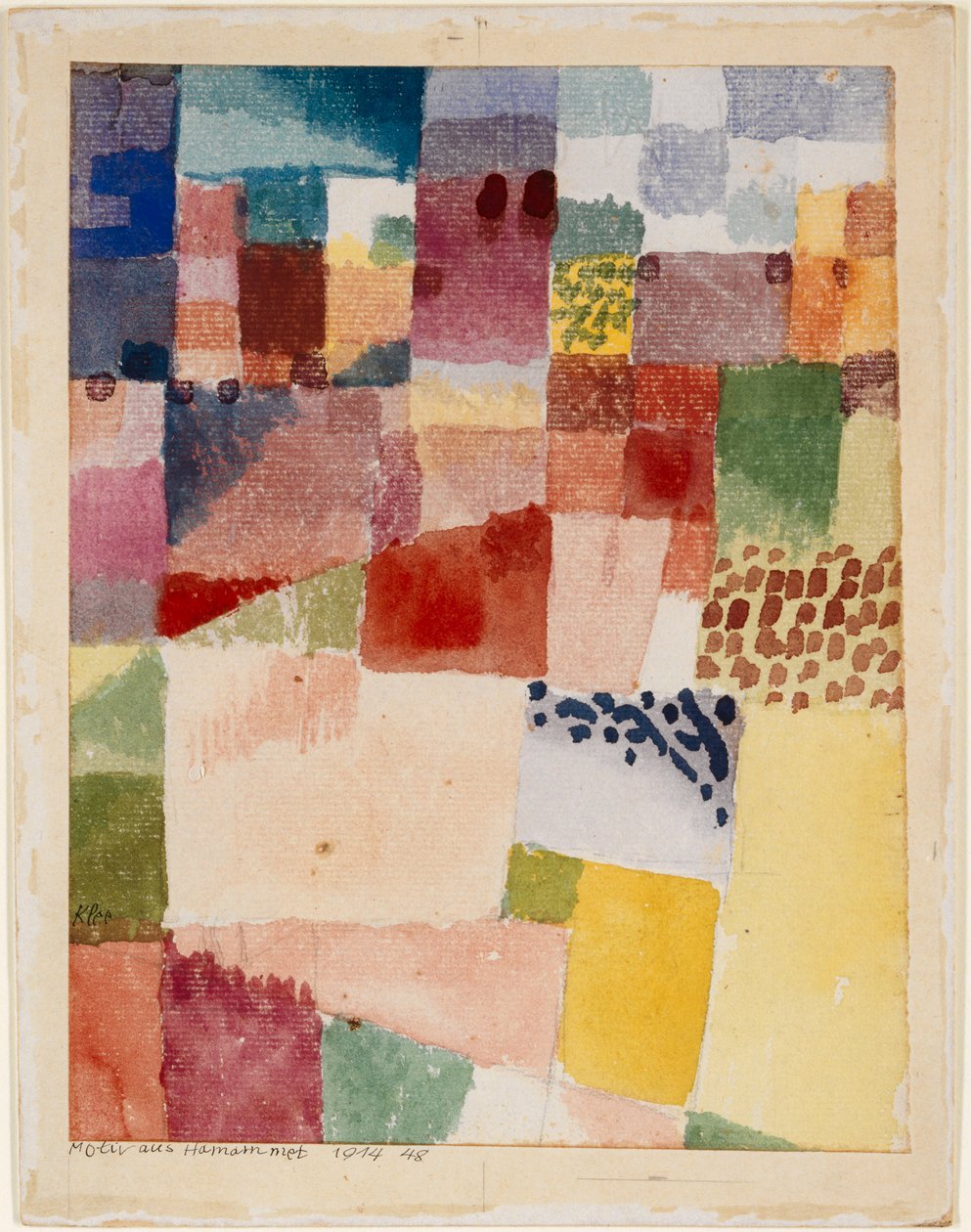 Motiv z Hammametu, 1914. od Paul Klee