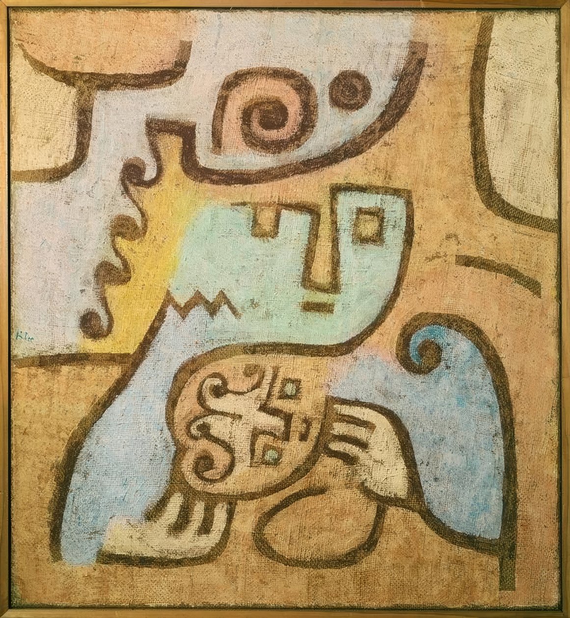matka s dítětem od Paul Klee