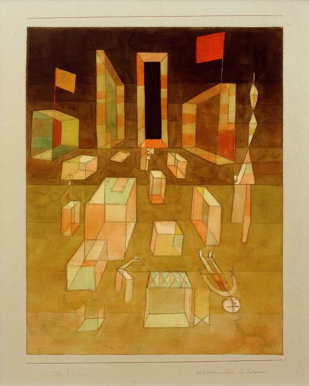 Nesložené ve vesmíru od Paul Klee