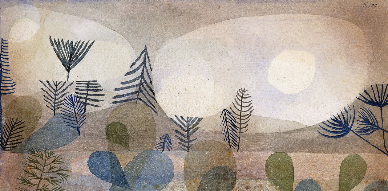 Oceánská krajina; Oceánský Landschaft od Paul Klee