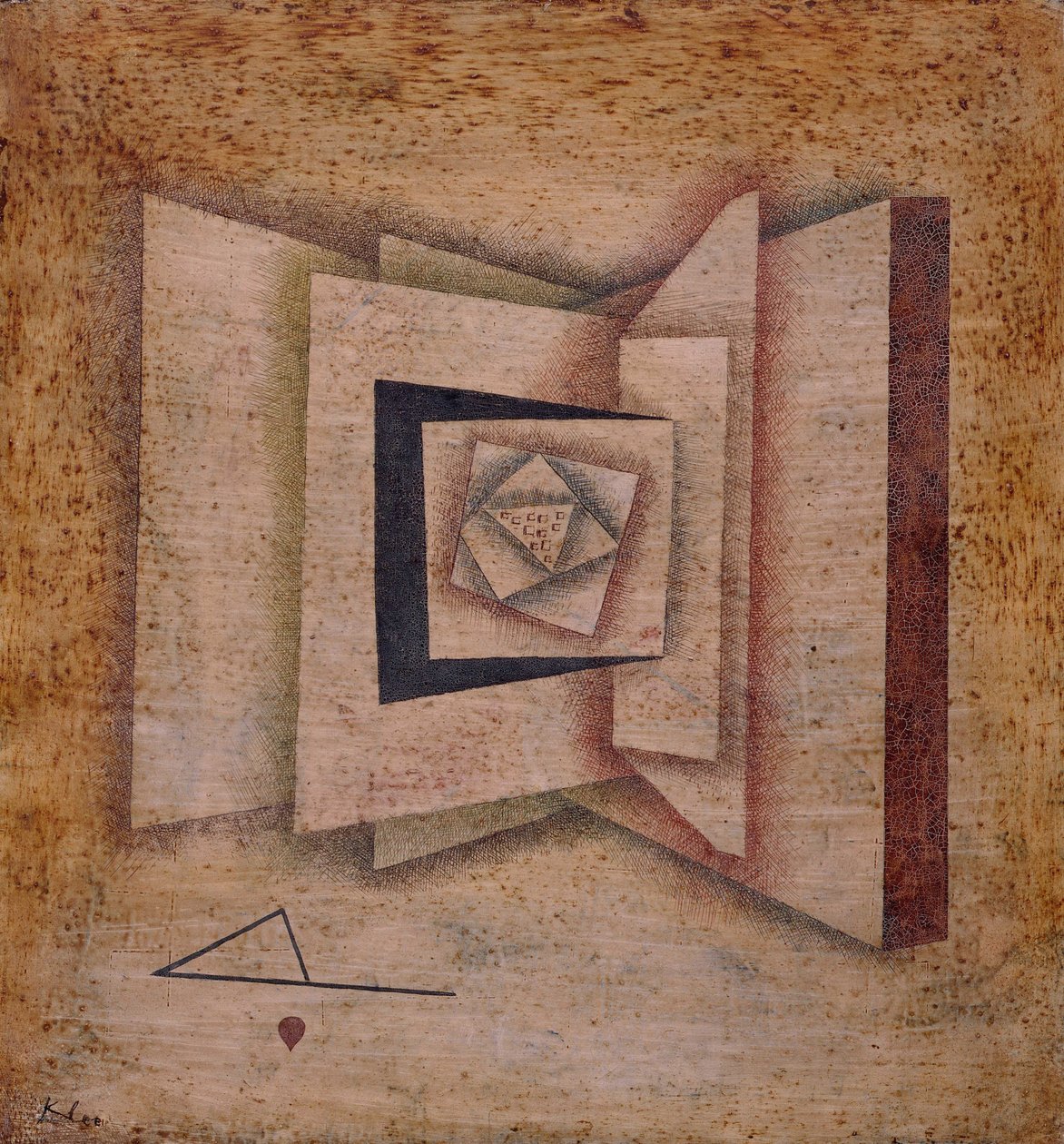 Otevřená kniha, 1930. od Paul Klee