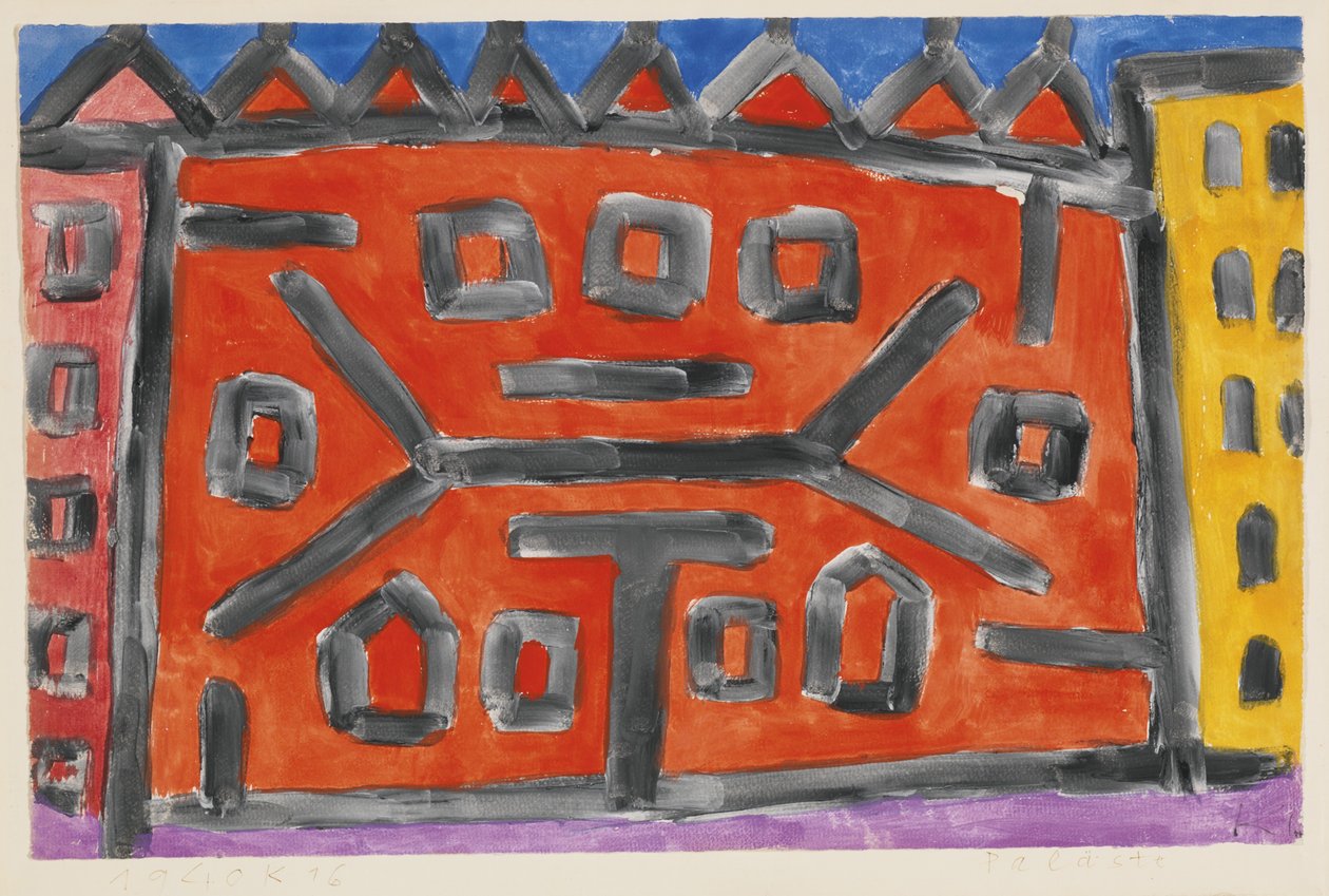 Paláce Paláce, 1940 od Paul Klee