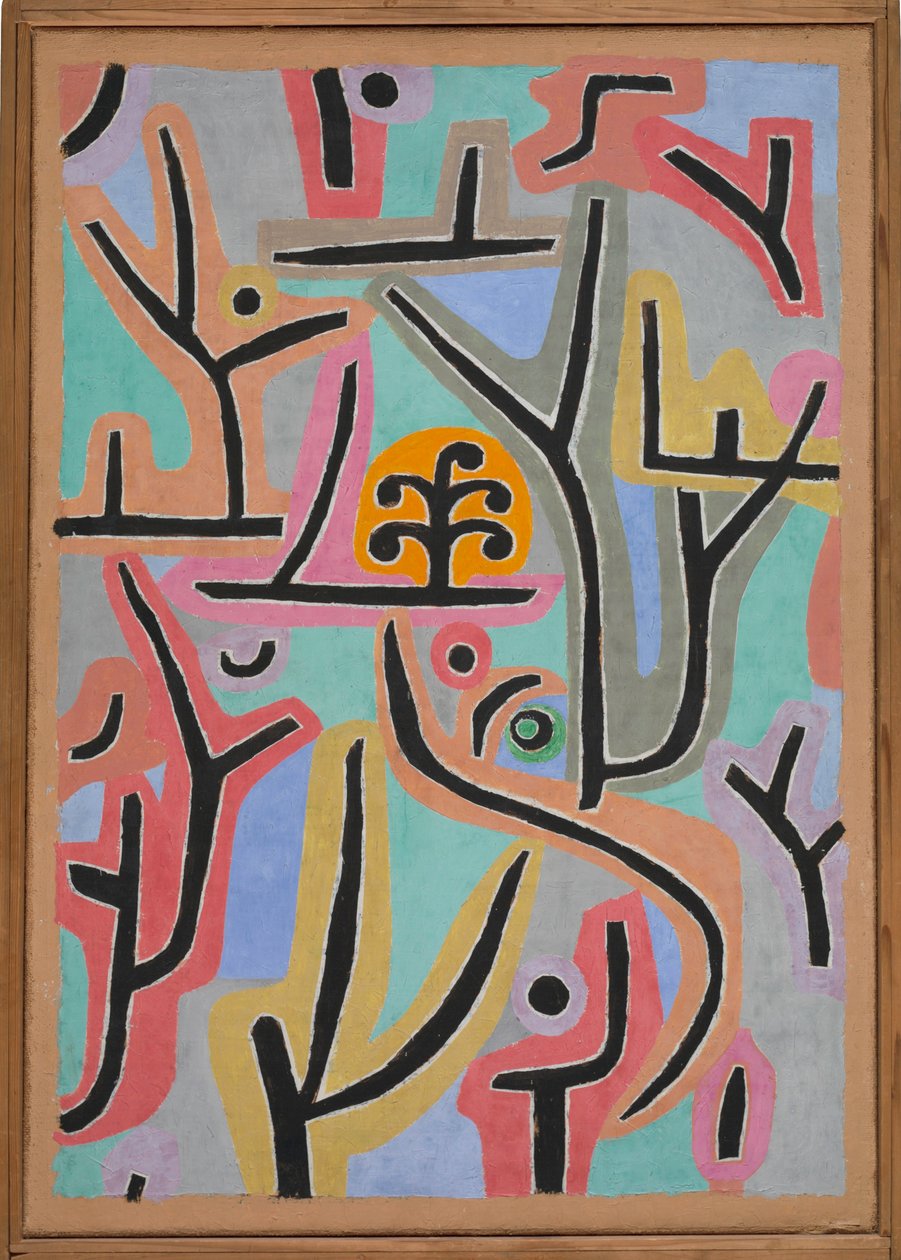 Park poblíž Lu.. od Paul Klee
