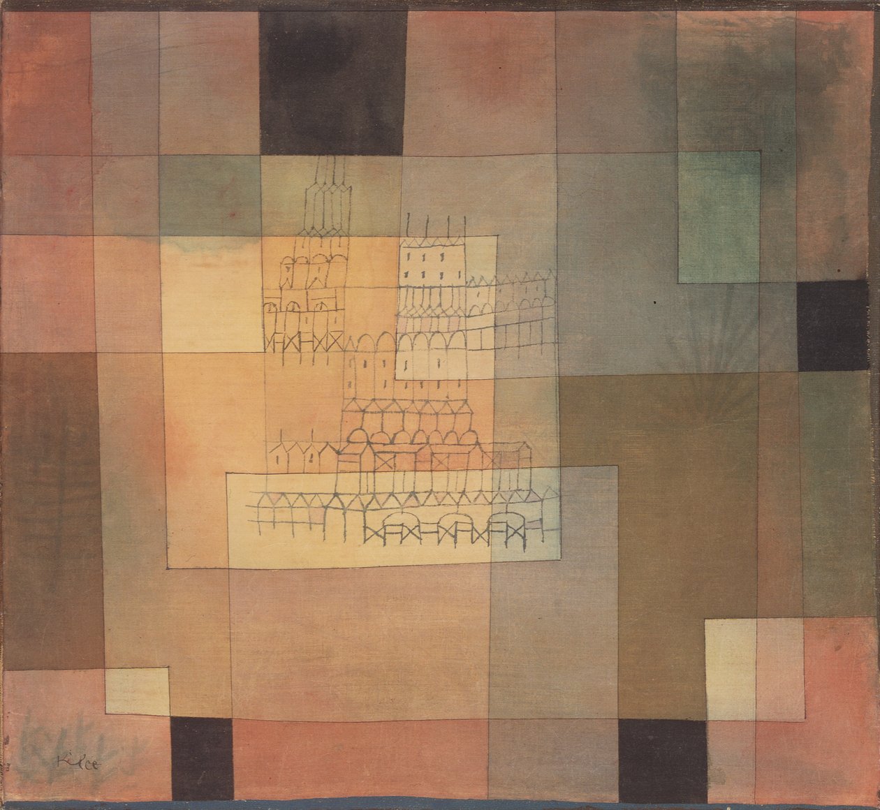 Polyfonní architektura od Paul Klee