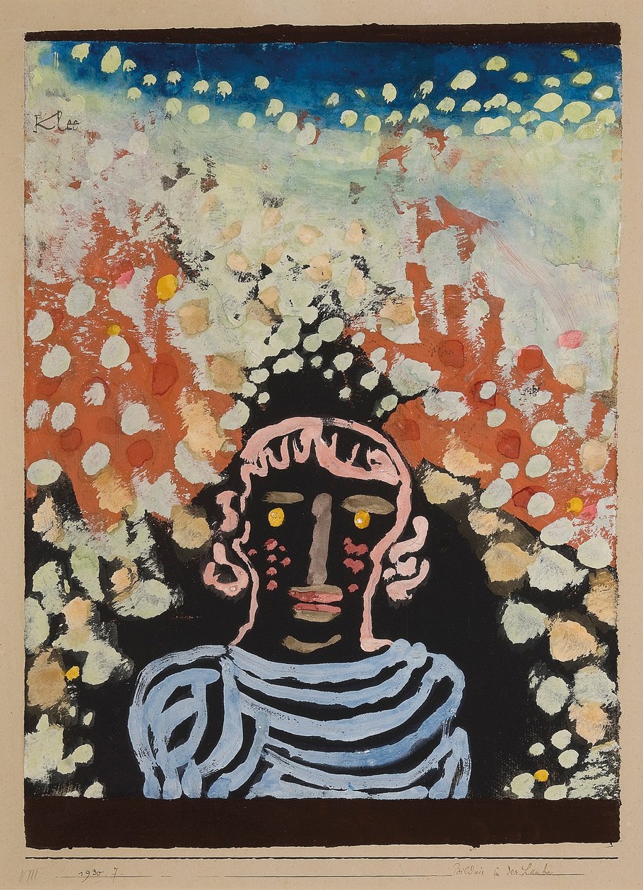 Portrét v Arboru od Paul Klee