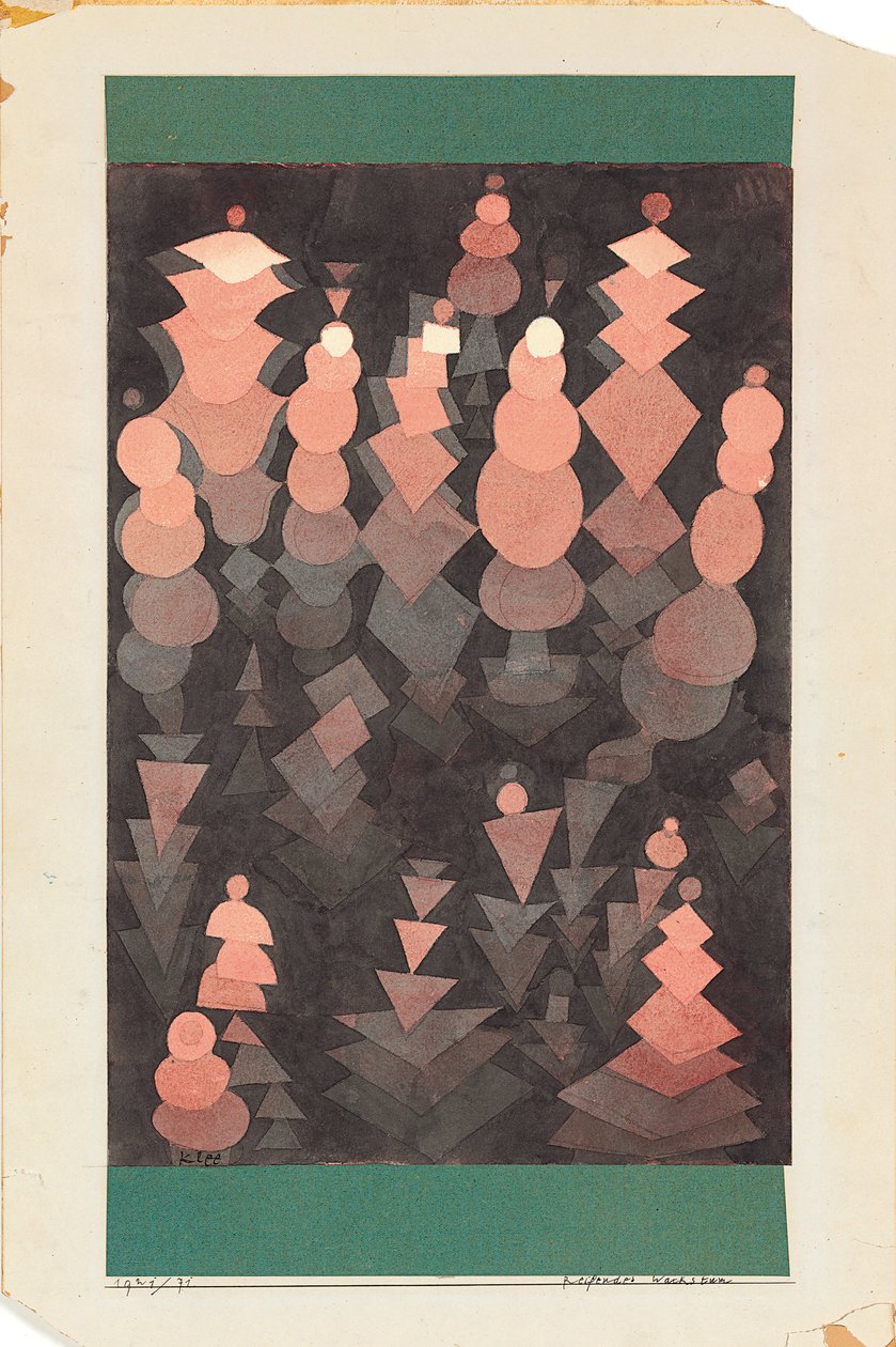 Zrání růst od Paul Klee