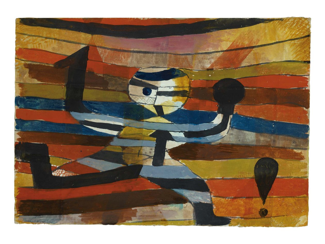 Běžec - Hooker - Boxer, 1920 od Paul Klee