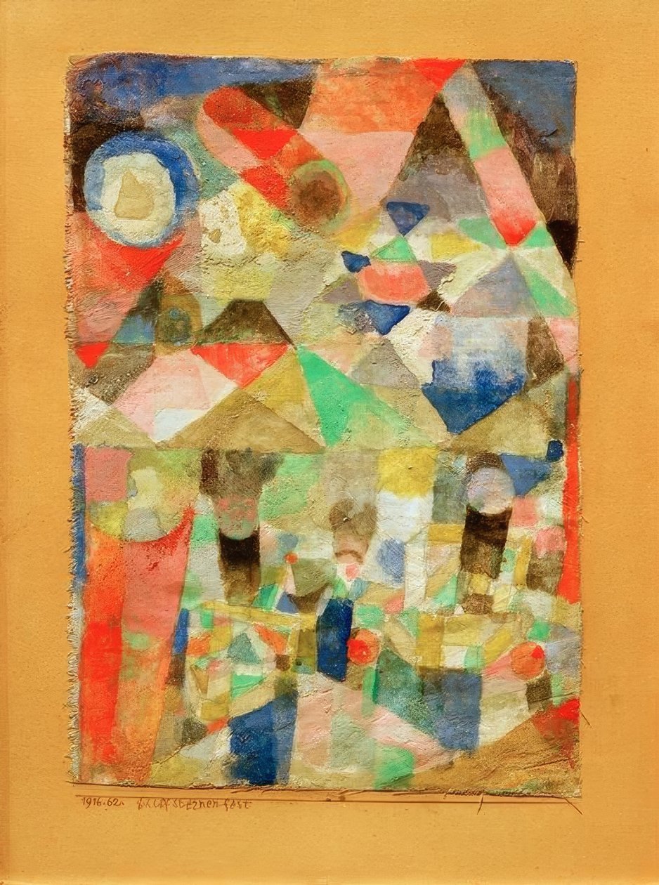 Festival lodních hvězd od Paul Klee