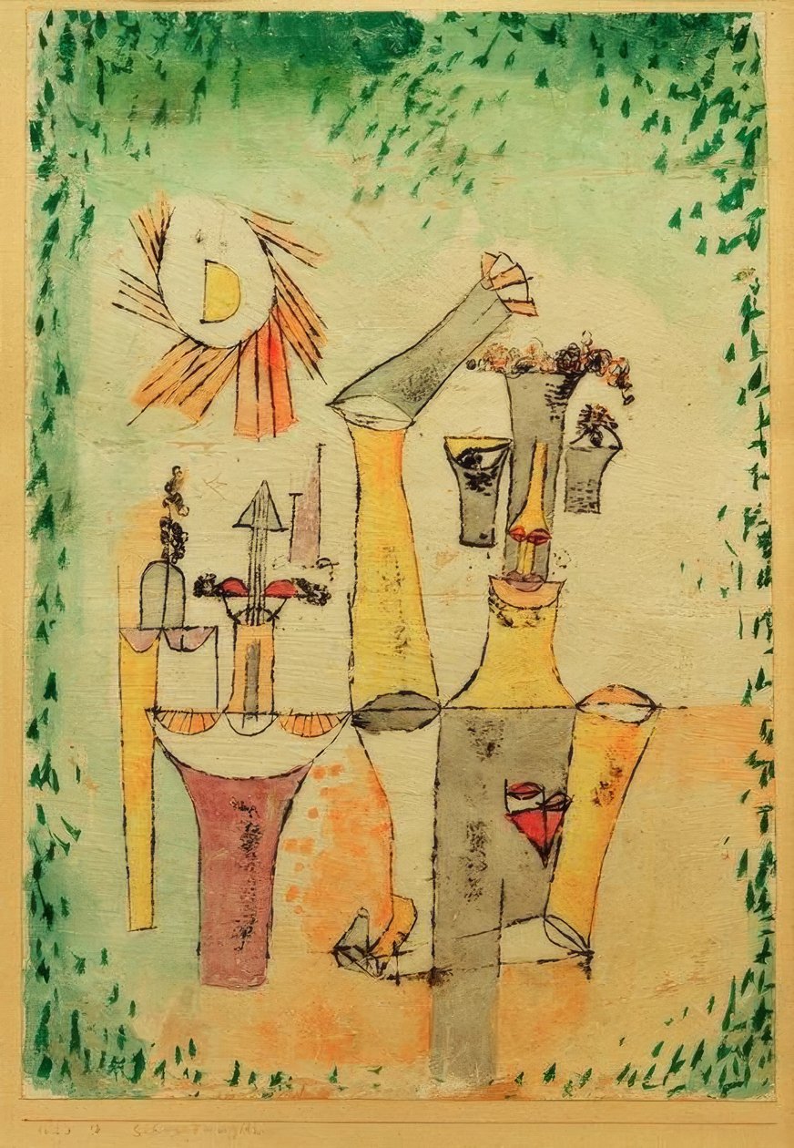 Černý kouzelník od Paul Klee