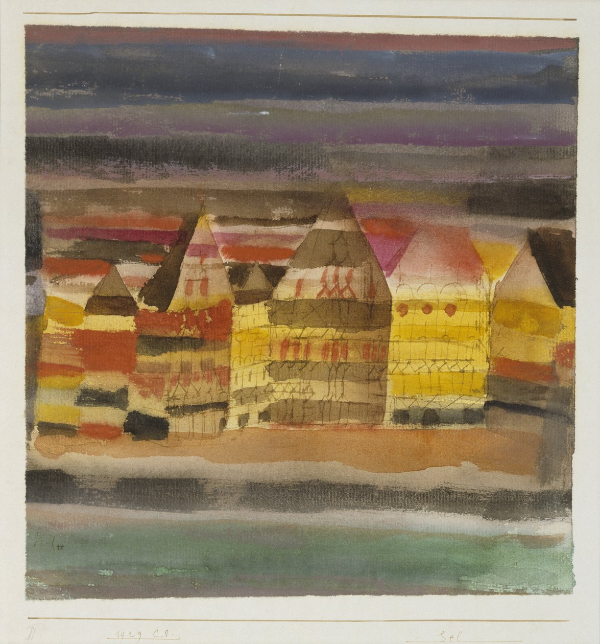Sel (sůl) od Paul Klee