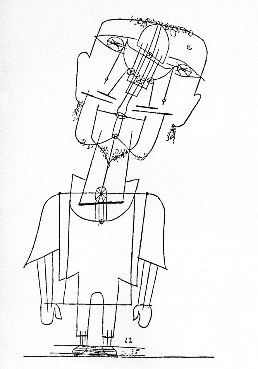 Autoportrét od Paul Klee