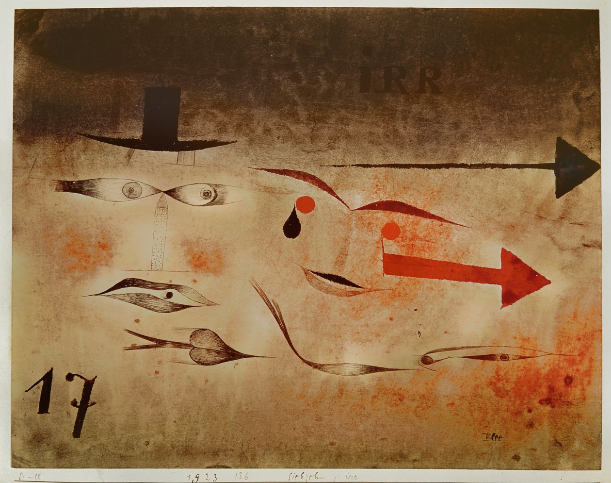 Sedmnáct, Mad od Paul Klee