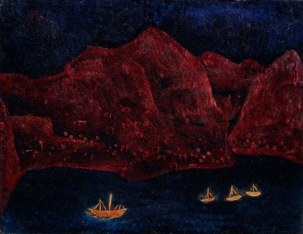 Večer jižního pobřeží od Paul Klee