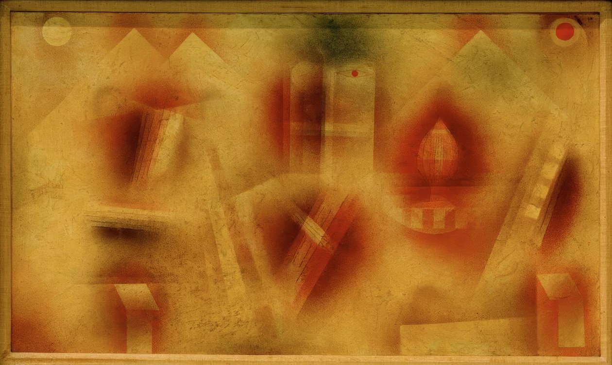 Zátiší s fragmenty od Paul Klee
