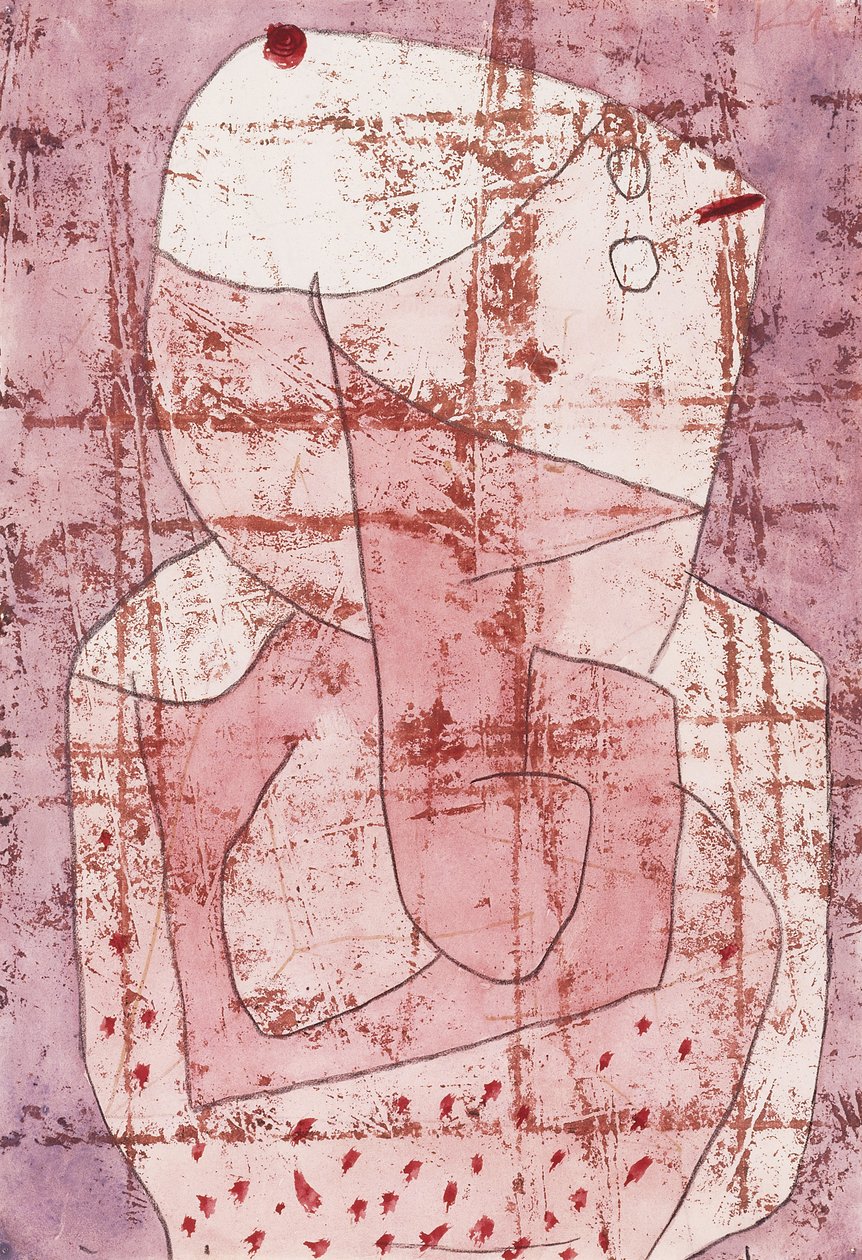 švýcarský klaun; Schweizer klaun od Paul Klee