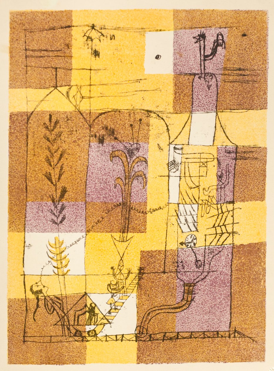 Tale à la Hoffmann (Tale à la Hoffmann) od Paul Klee