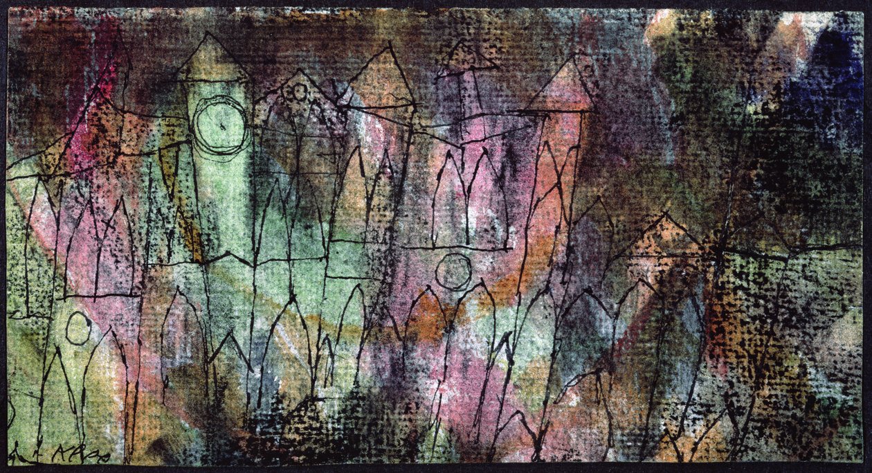 Hrad od Paul Klee