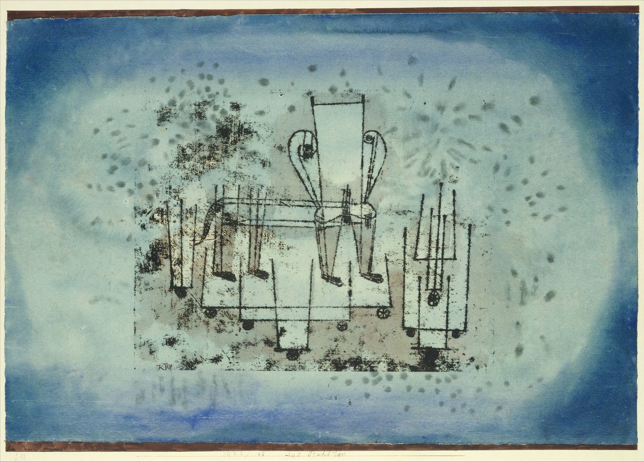 Židle-zvíře od Paul Klee