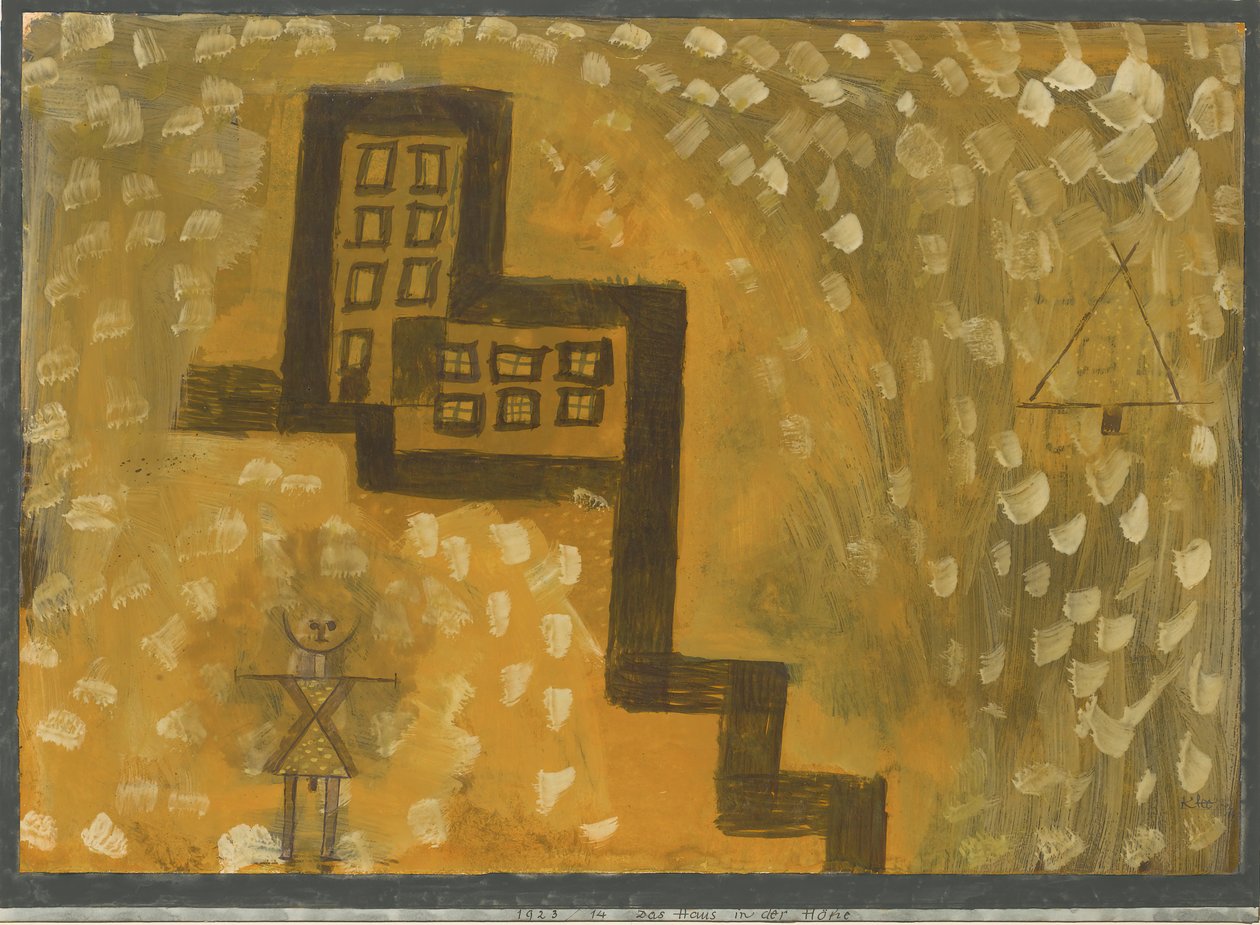 The House On High, 1923. od Paul Klee