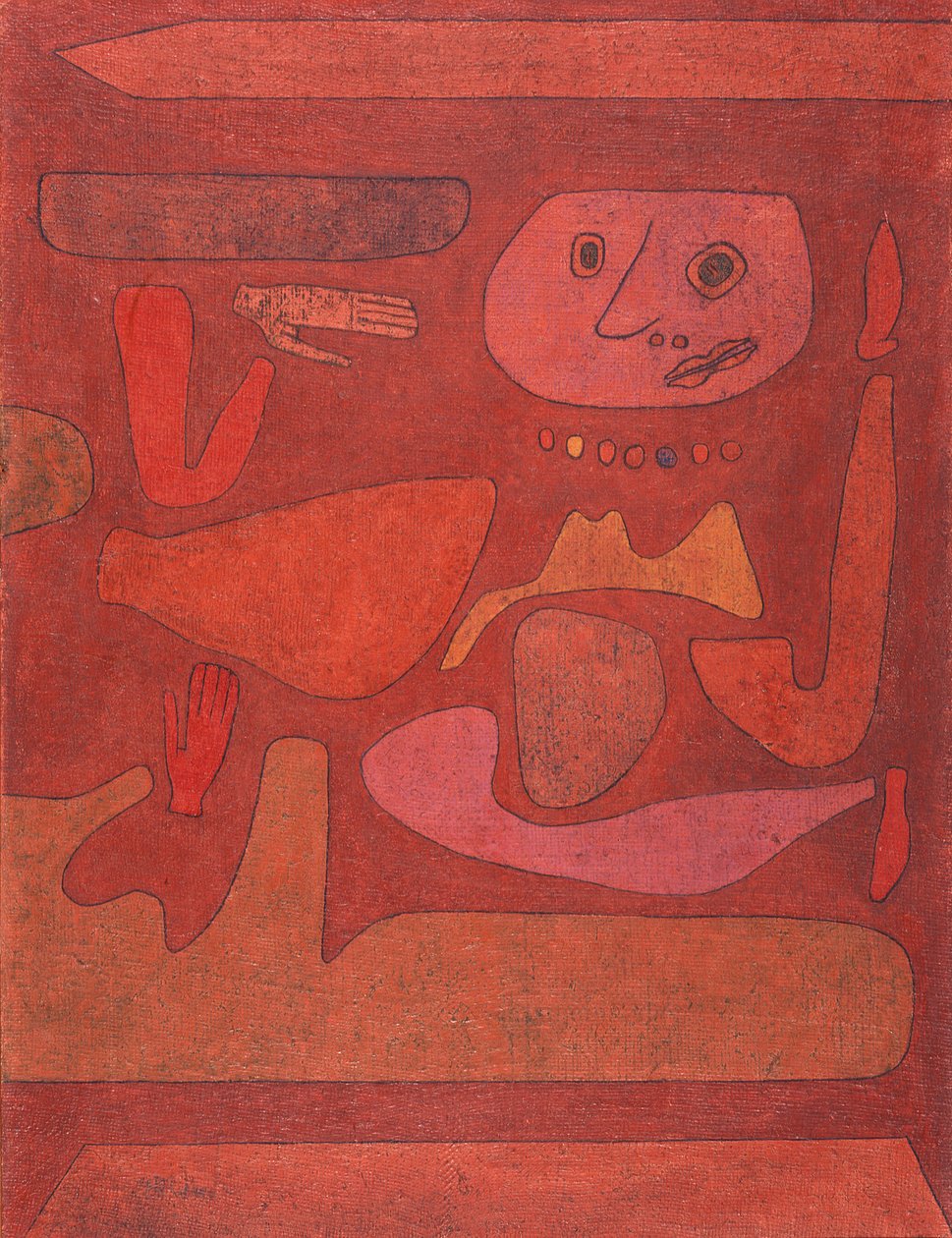 Muž zmatku od Paul Klee