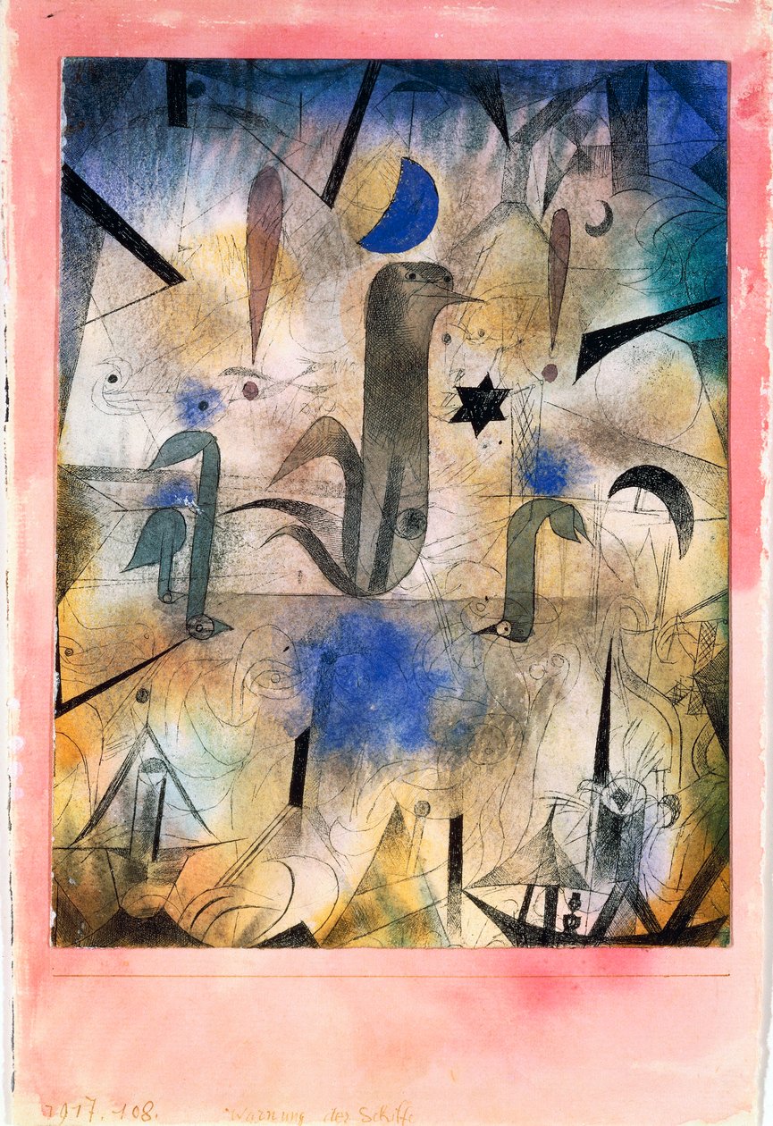 “Sirény lodí” od Paul Klee