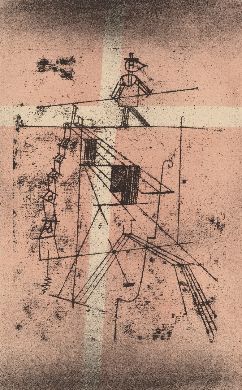 The Tight Rope Walker Seiltänzer, 1923. od Paul Klee
