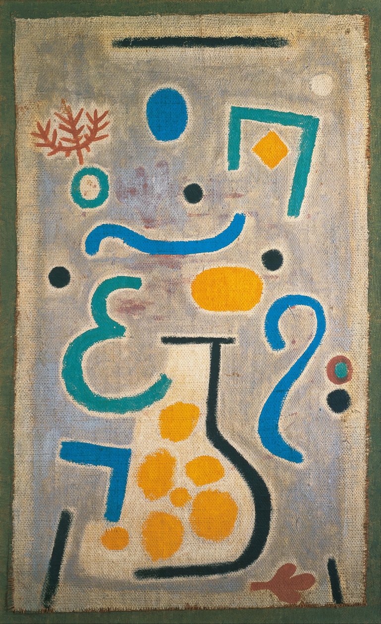 Váza, 1938. od Paul Klee