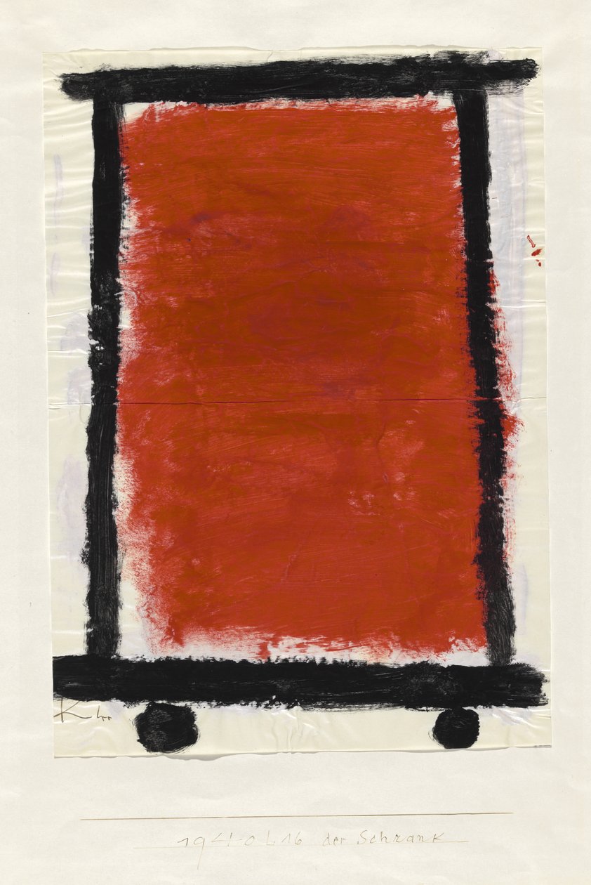 Skříň, 1940 od Paul Klee