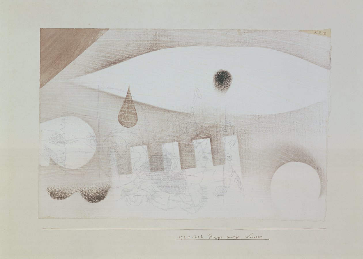Věci pod vodou od Paul Klee