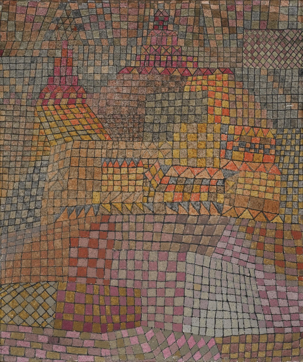 Městský hrad Kr.. od Paul Klee