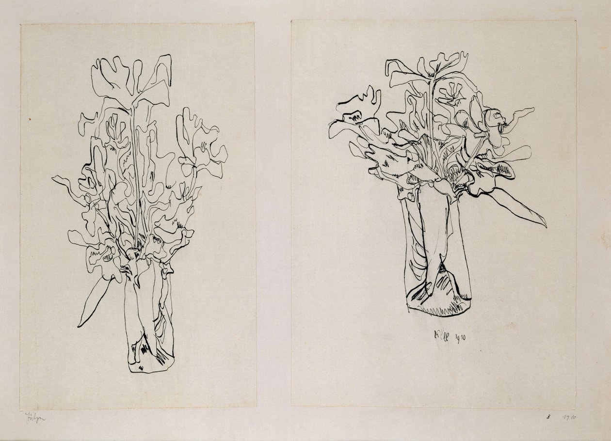 tulipány od Paul Klee