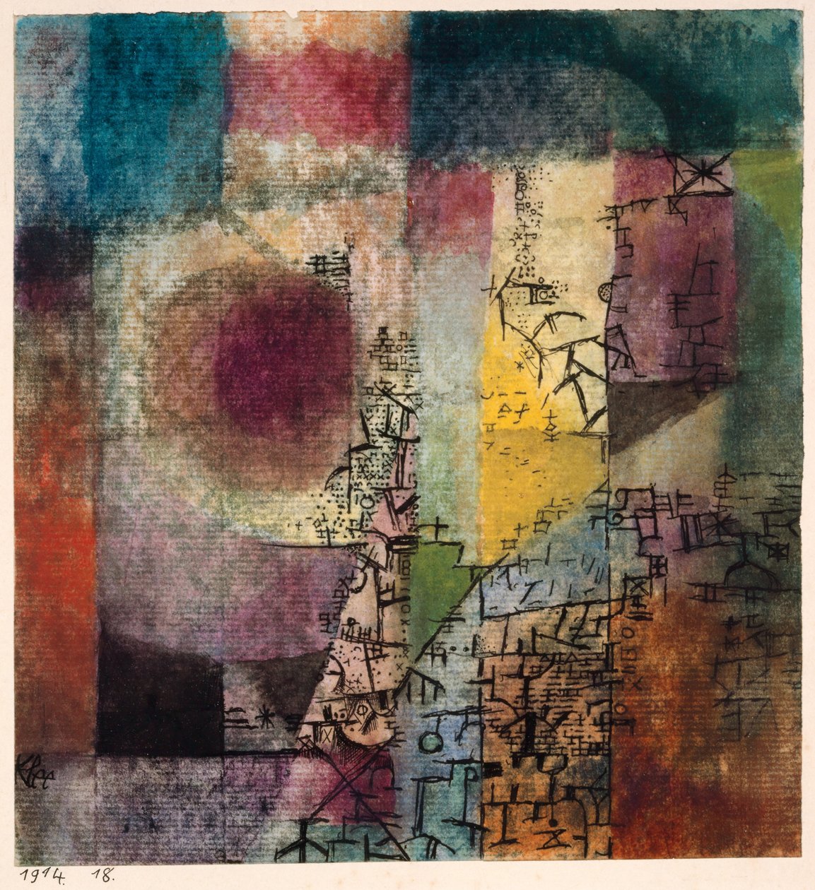 Bez názvu, 1914. od Paul Klee