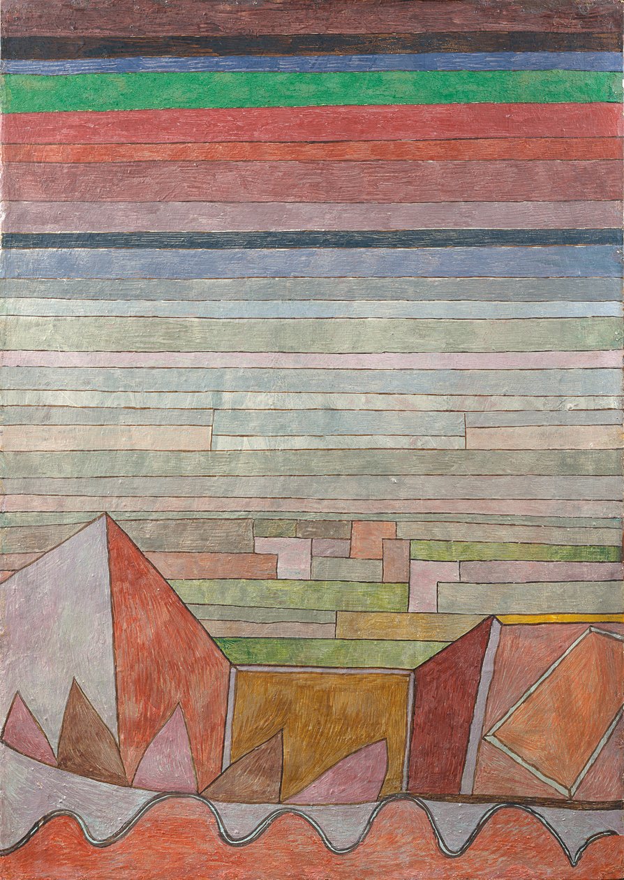 Pohled do úrodné země od Paul Klee