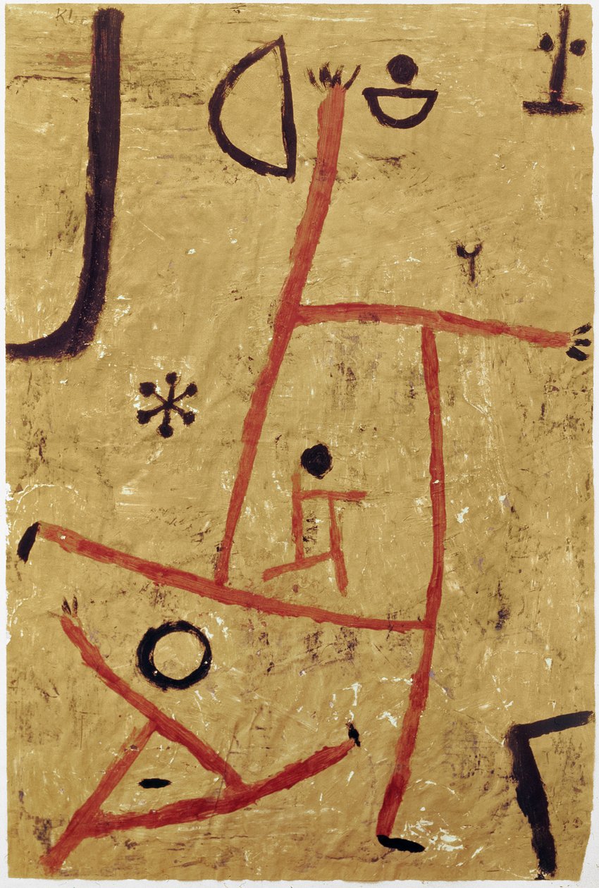 S konkrétními hlavami od Paul Klee